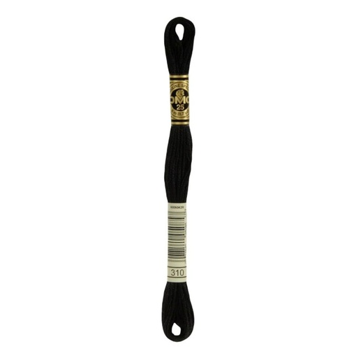 [DMC-117-310] DMC Floss Black 310