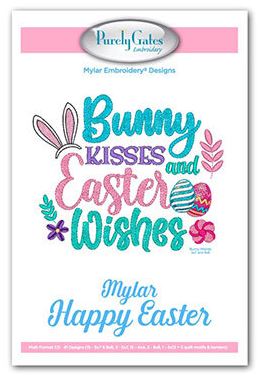[PGD-MH-ESTR] Mylar Happy Easter ME Designs