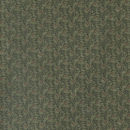 [MOD-9764-14] Daisy Lane Berries Leaf by Kansas Troubles for Moda 9764-15