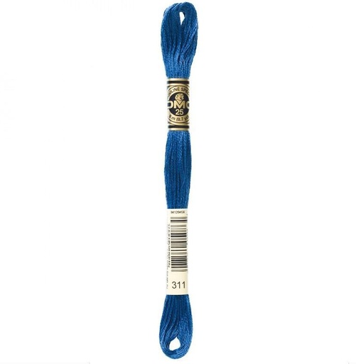 [DMC-117-311] DMC Floss Medium Navy Blue 311