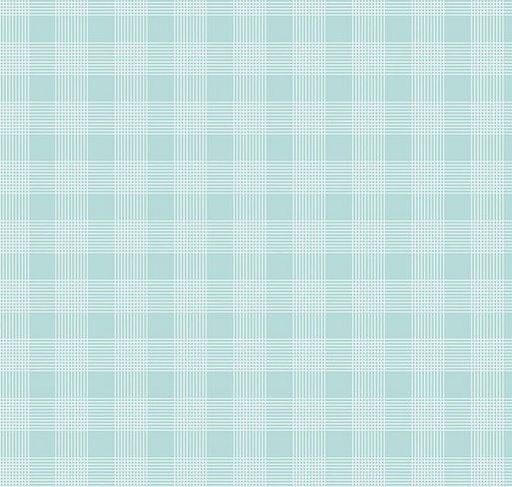 [RB-15262-AQUA] Press On Pinstripe Plaid Aqua