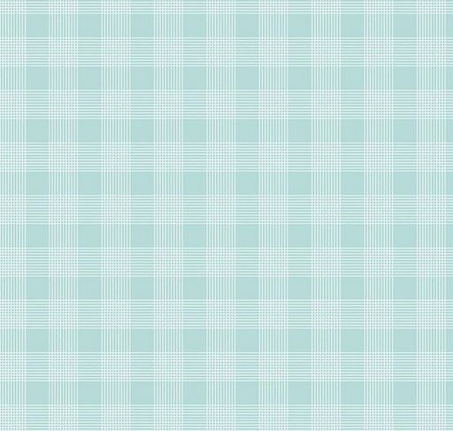 [RB-15262-AQUA] Press On Pinstripe Plaid Aqua