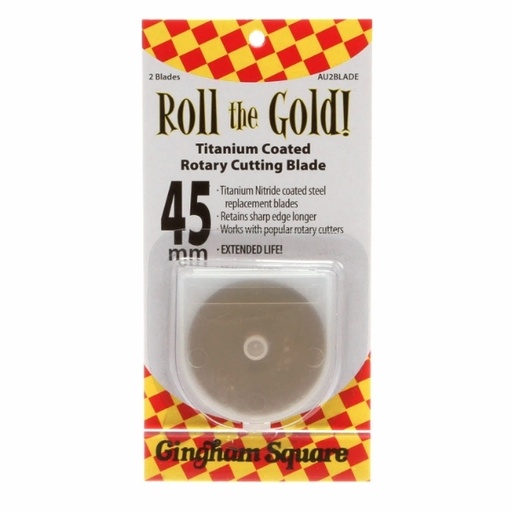 [AU2-BLADE] Titanium Coated Rotary Cutting Blade 45mm