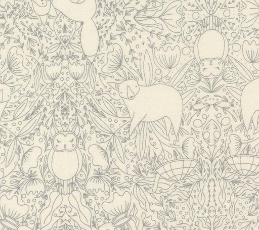 [MOD-48395-11] Woodland Wonder Frolic Cloud by Gingiber for Moda Fabrics