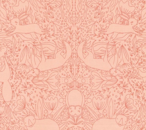 [MOD-48395-18] Woodland Wonder Frolic Blush by Gingiber for Moda Fabrics