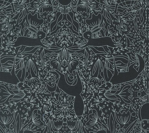 [MOD-48395-21] Woodland Wonder Frolic Midnight by Gingiber for Moda Fabrics