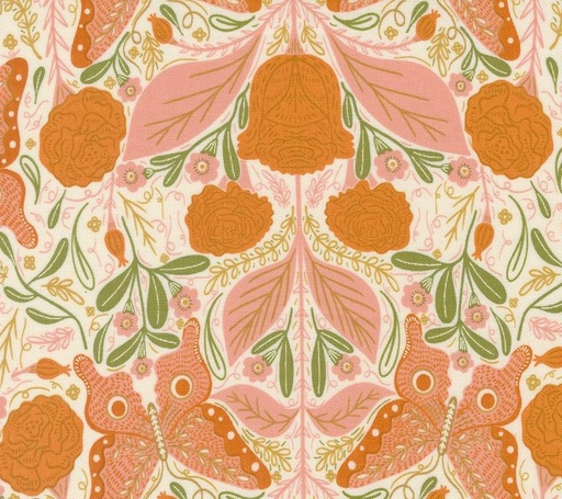 [MOD-48391-11] Woodland Wonder Vintage Butterfly Florals Cloud by Gingiber for Moda Fabrics
