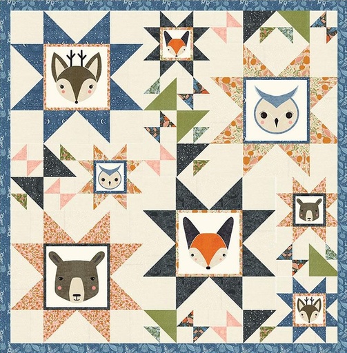 [MOD-GB-081] Woodland Friends Pattern by Jenni Wingenroth for Gingiber