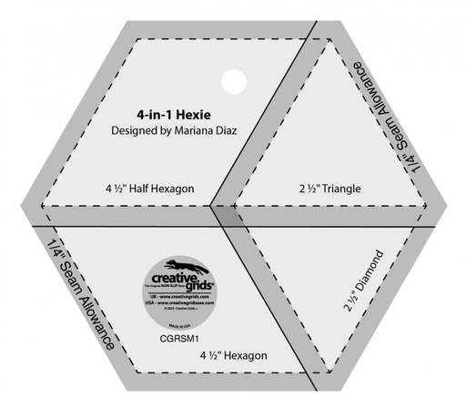 [CGR-SM1] Creative Grids 4-in-1 Hexie