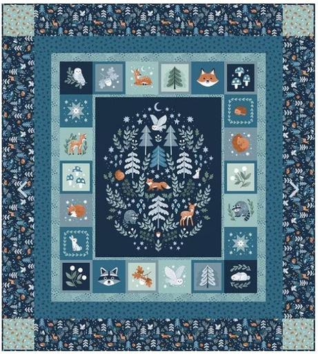 [PP-TwilightCreaturesKit] Twilight Creatures Panel Quilt Kit