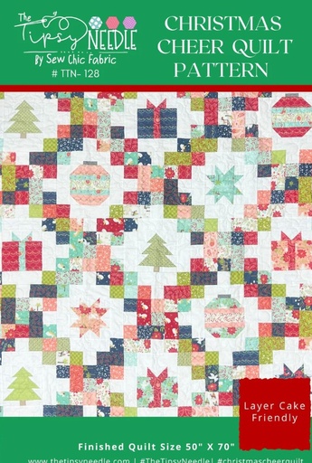 [TNN-128] Christmas Cheer Quilt Pattern