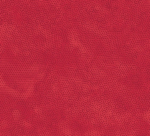 [AND-1192-R7] Dimples 108s Fire Engine by Gail Kessler for Andover Fabrics