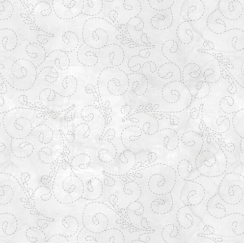 [BLAN-1201-01] Stitch Meandering Stitch Wide Back White from Blank Quilting