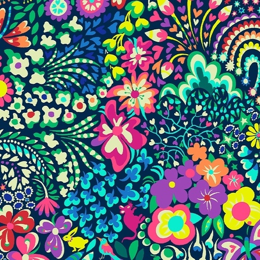 [WF-52892W-1DES] 108" Wide Back Hide and Seek from Windham Fabrics