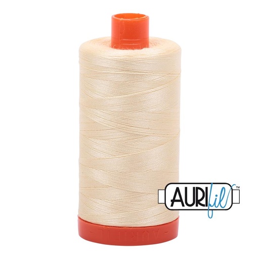 [MK-50-2110] Aurifil 50 Wt. Thread - Light Lemon 2110