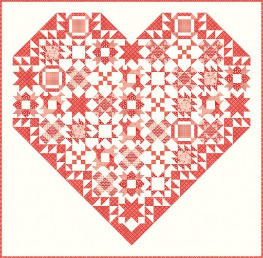 [RB-KT-15400] Endless Love Boxed Quilt Kit by Sandy Gervais for Riley Blake Designs