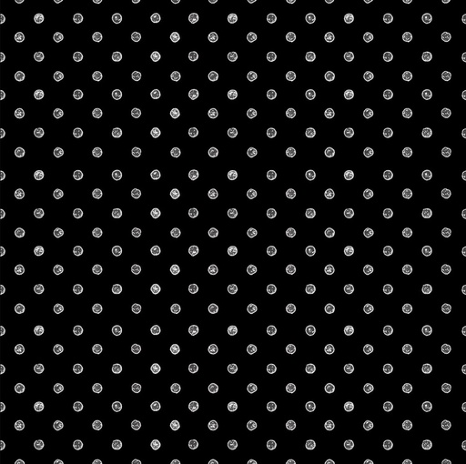 [RB-15263-blk] Press On Ironing Board Dots from Riley Blake