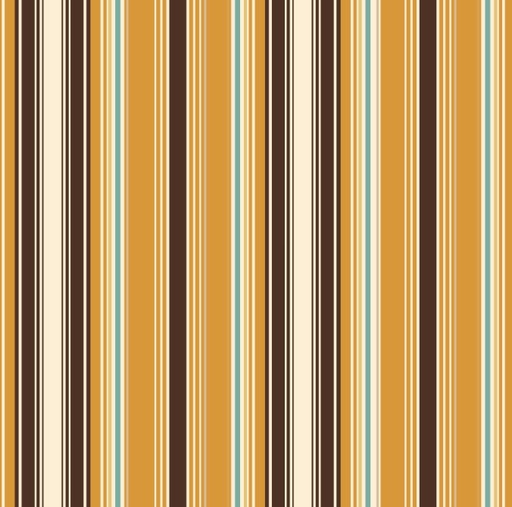 [RB-15494-OCHRE] Cowboys Stripes Ochre by Echo Park Paper Co for Riley Blake Designs