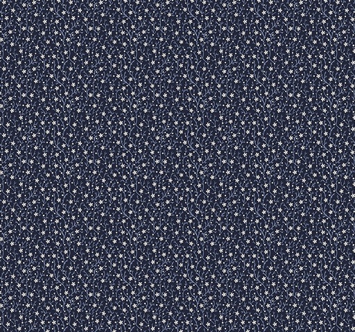 [WF-54372-2] Jasper Blue Growing Vine Indigo by Whistler Studios for Windham Fabrics