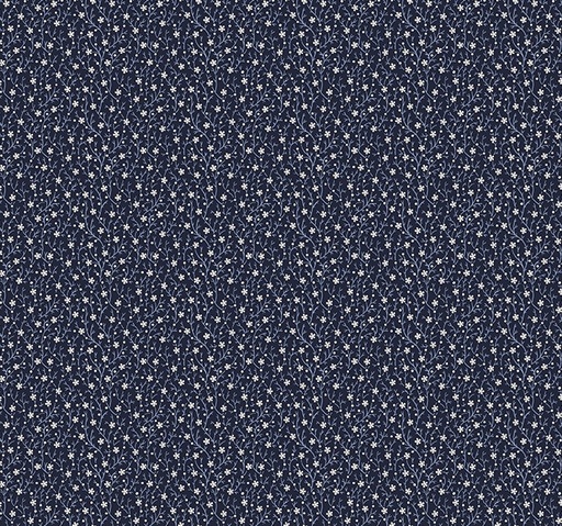 [WF-54372-2] Jasper Blue Growing Vine Indigo by Whistler Studios for Windham Fabrics