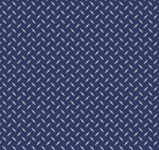 [WF-54370-7] Jasper Blue Fleurette Sapphire by Whistler Studios for Windham Fabrics