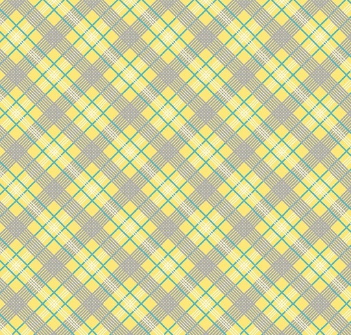 [WF-54378-1] Fanfare Bias Plaid Yellow by Whistler Studios for Windham Fabrics