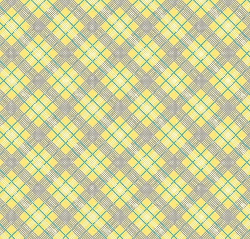 [WF-54378-1] Fanfare Bias Plaid Yellow by Whistler Studios for Windham Fabrics