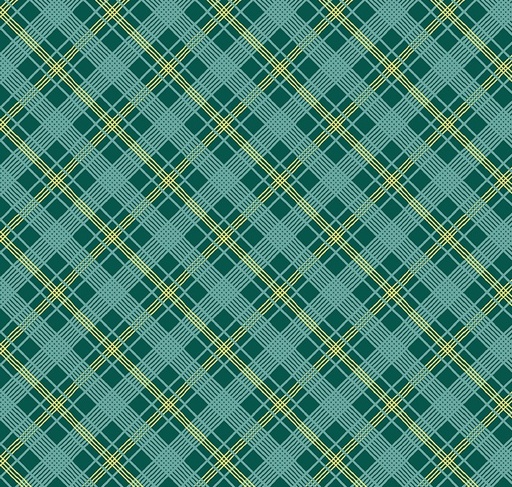 [WF-54378-5] Fanfare Bias Plaid Emerald by Whistler Studios for Windham Fabrics