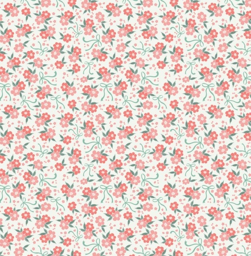 [RB-14036-SND] Afternoon Tea Floral Sand by Beverly McCullough for Riley Blake Designs