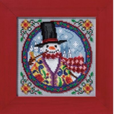 [WIC-JS149103] Jim Shore Eastern Snowman by Mill Hill