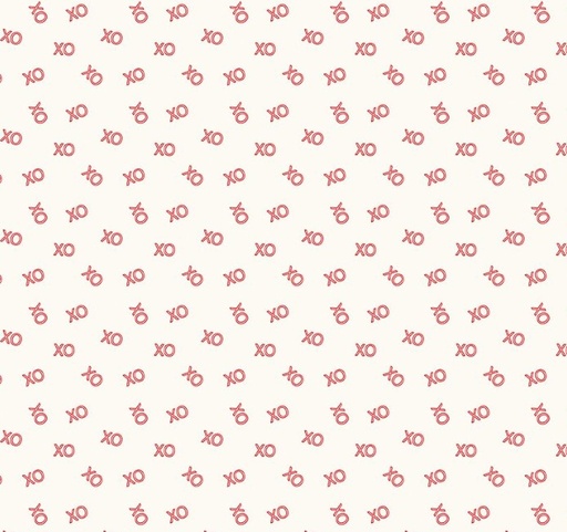 [RB-15504-CRM] Sweetheart XO Cream by My Mind's Eye for Riley Blake Designs