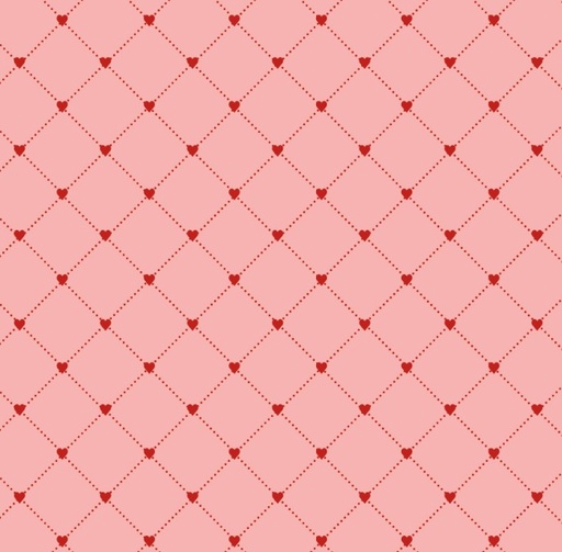 [RB-15390-PINK] Take Heart Heart Cross Pink by J.Wecker Frisch for Riley Blake Designs