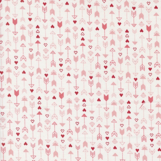 [MOD-5222-11] Love Blooms Small Arrow & Heart Stripes Lace