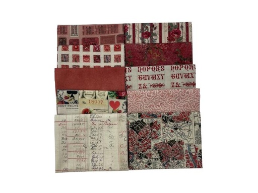 [PP-TimHoltzRedFQB] Tim Holtz Red Palette Fat Quarter Bundle