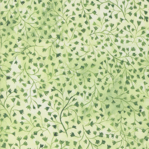 [MOD-39830-12] Sunshine and Blue Skies Fine Fellow Fern Blenders Leaf Vine from Moda