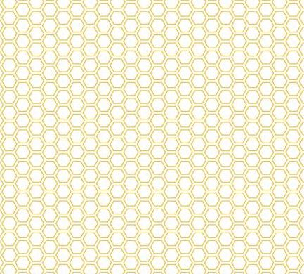 [MAY-8256-S] Kimberbell Basics Honeycomb Yellow by Kimberbell Designs for Maywood Studio