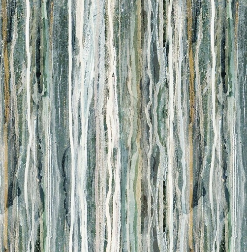 [NOR-27187-42] Lone Wolf Stripe Blue by Deborah Edwards and Melanie Samra for Northcott Fabrics