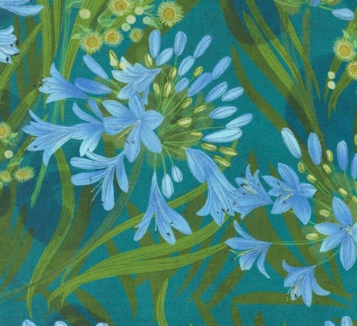 [MOD-48770-23] Serena Shores Agapanthus Lagoon by Robin Pickens for Moda Fabrics