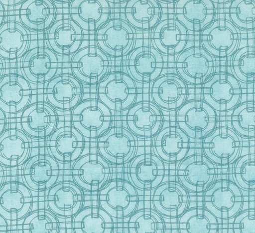 [MOD-48775-18] Serena Shores Linked Rings Mist by Robin Pickens for Moda Fabrics