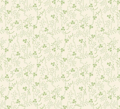 [AND-1249-L] Little Clover Clover Fizz White from Andover Fabrics