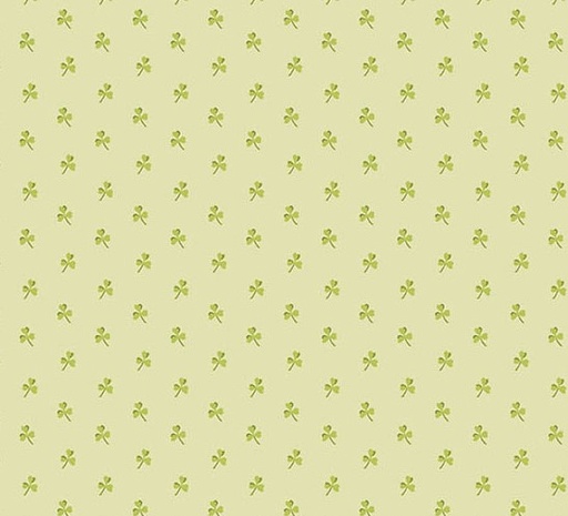 [AND-1250-V] Little Clover Polka Clover Grellow from Andover Fabrics