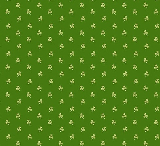 [AND-1250-G] Little Clover Polka Clover Green from Andover Fabrics