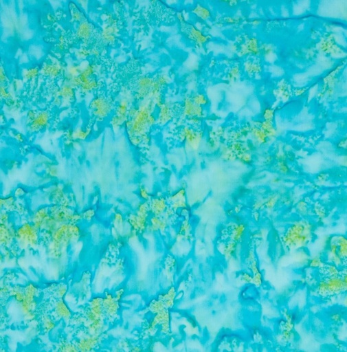 [RB-BTHH228-GRNTURQ] Expressions Hand Dyes Batiks Green Turquoise from Riley Blake Designs