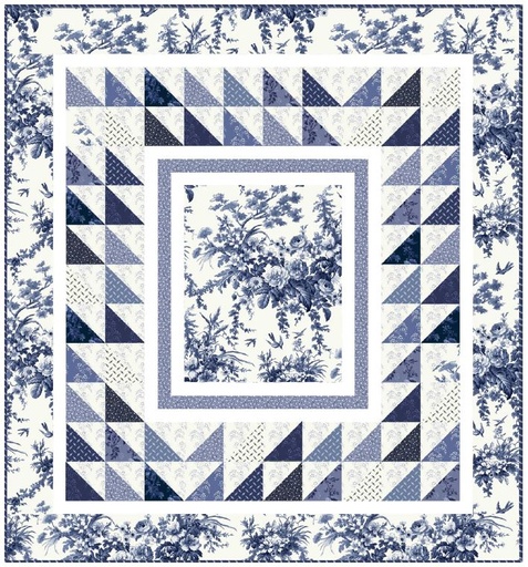 [PP-BlueHavenKit] Blue Haven Quilt Kit