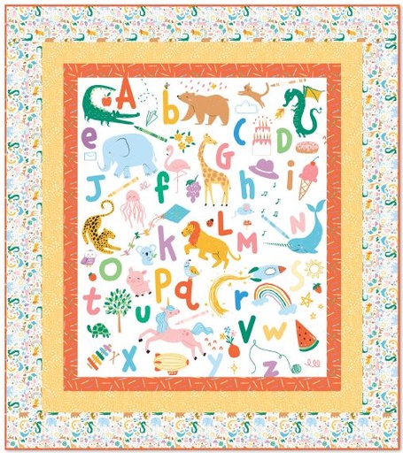 [PP-GetYourCray] Get Your Cray-On Panel Quilt
