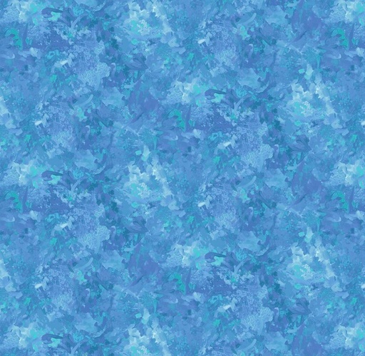 [NOR-9060-44] Chroma Bahama Blue by Deborah Edwards for Northcott Fabrics
