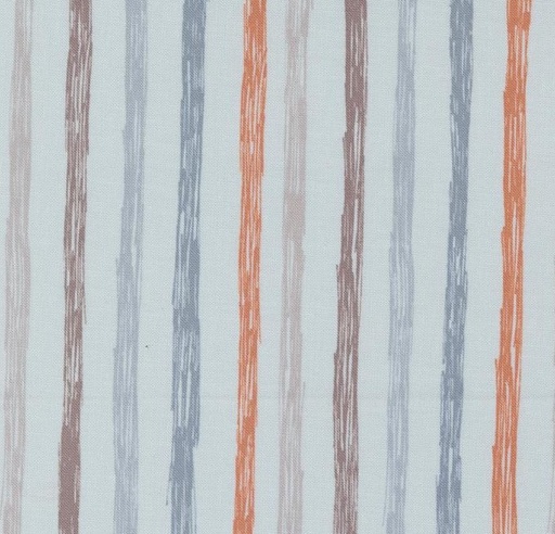 [MOD-39037-19] Chirp Just Stripes Sky by Elena Amo for Moda Fabrics