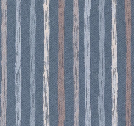 [MOD-39037-22] Chirp Just Stripes Twilight by Elena Amo for Moda Fabrics