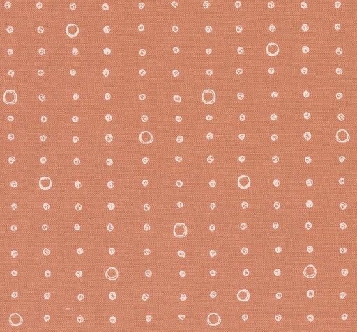 [MOD-39038-14] Chirp Dots and Circles Clay by Elena Amo for Moda Fabrics
