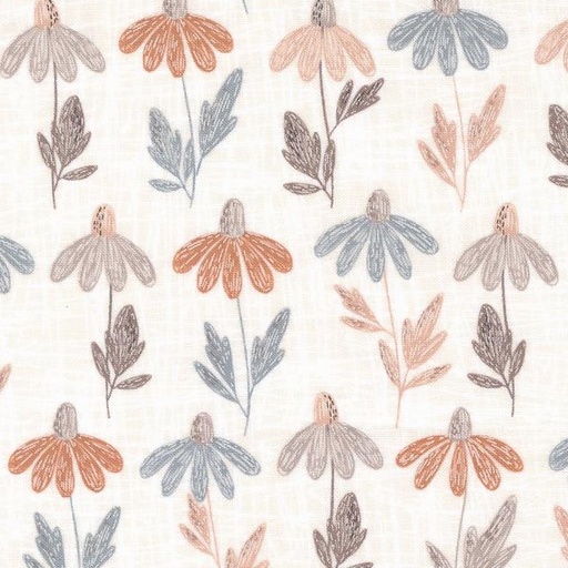 [MOD-39031-11] Chirp Daisy Field Cloud by Elena Amo for Moda Fabrics